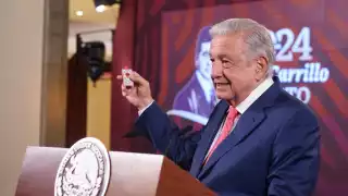 Andrés Manuel López Obrador encabeza este miércoles 1 de mayo, la conferencia mañanera desde Palacio Nacional