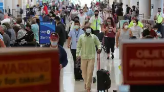 Los visitantes extranjeros fueron quienes acapararon los aeropuertos de México