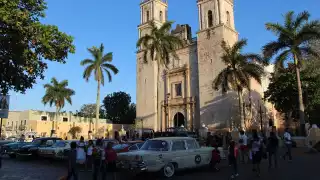 Debido a la contingencia sanitaria, el Rally Maya solo dará breves vueltas por el parque principal