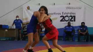 Las competencias se realizaron de manera simultánea con las eliminatorias de la disciplina de Levantamiento de Pesas