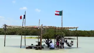 La Isla de los Columpios se ubica en Chuburná