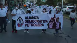 Petroleros de Ciudad del Carmen exigen democracia en elecciones a la secretaría general