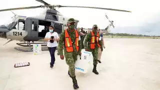 Se espera la llegada de más vacunas, para inocular a las ciudades más grandes del estado que son Cancún y Chetumal