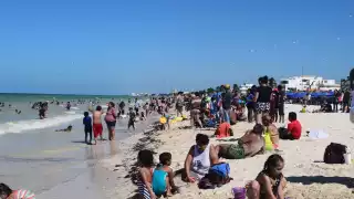 Llegaron a las playas de Yucatán más de 10 mil viajeros para disfrutar del último fin de semana de febrero