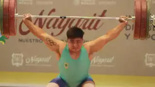 Mauricio Canul, campeón de Levantamiento de Pesas de los Juegos Nacionales de la Conade 2023