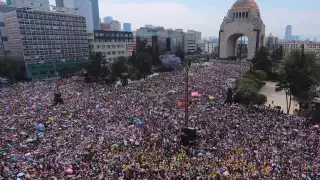 La marcha tomará Monumento a la Revolución y se dirigirá a Palacio Nacional donde apoyarán la propuesta de Andrés Manuel López Obrador