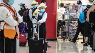 Los menonitas hicieron escala en el aeropuerto de Cancún y se dirigían a Perú