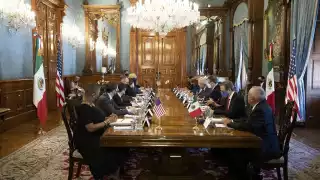 La reunión tuvo una duración de aproximadamente dos horas y media