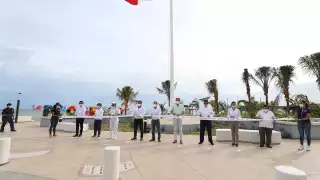 El gobernador señala que esta es segunda de las tres etapas del plan de modernización del Malecón de Progreso que inició en 2020