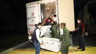 Hasta el momento se desconoce la hora de llegada de las dosis