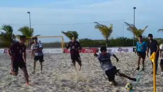 El torneo se llevó a cabo en el “Parque de la playa”, que se ubica en el Malecón Tradicional