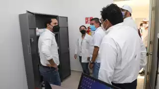 El gobernador de Yucatán se encuentra de gira por el interior del estado