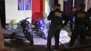 La Policía Estatal simularon que las motocicletas fueron encontradas en la calle