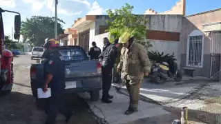 Un par de menores de edad se encontraron dentro del hogar