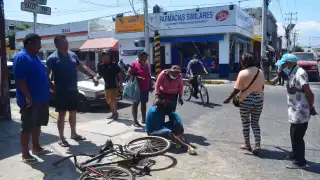 El hombre terminó con varias lesiones ocasionadas por el golpe