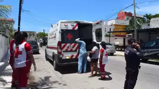 Testigos aseguraron que el motociclista salió proyectado varios metros
