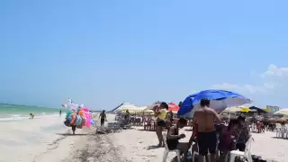 Este lunes reabrieron las playas en Progreso, tras dos semanas de mantenerse cerradas