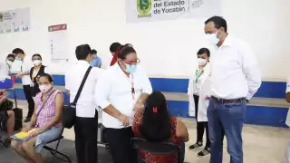 Respecto a la jornada de vacunación de personas de 40 a 49 años el titular de la SSY reportó que en la jornada de ayer viernes se aplicaron un total de 37,973