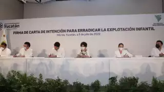 Gobierno de Yucatán firma con EUA programa para erradicar la explotación sexual infantil
