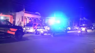 Las autoridades llegaron para tomar conocimiento de lo sucedido