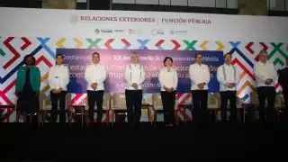 La Convención de las Naciones Unidas contra la Corrupción se lleva a cabo en el Centro Internacional de Congresos de Mérida