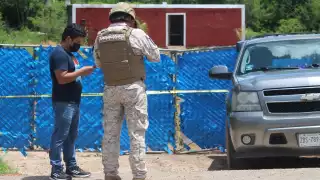 El operativo inició desde las 9:00 horas y se desconoce si hay detenidos