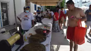 Uno de los casos más sorpresivos del evento fue el pib de chicharrón