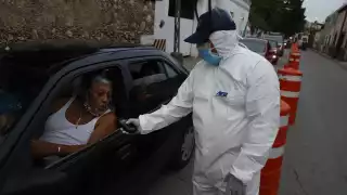 Las pruebas de alcoholimetría se estan realizando en la calle 71 entre 62 y 64 del centro