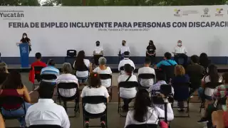 Son más de 15 empresas que se unen a esta primera feria del empleo con inclusión