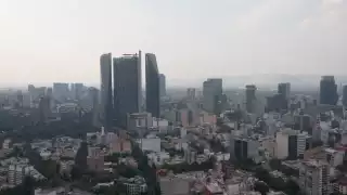 Debido a la mala calidad del aire se impuso el doble Hoy No Circula en la capital mexicana
