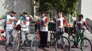 Los antorchistas son jóvenes de 17 y 18 años