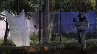 Elementos de seguridad de Quintana Roo tomaron conocimiento de los hechos y realizan operativo en la zona 221