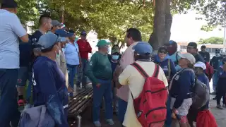 Sindicalizados del Ayuntamiento de Progreso protestan por incumplimiento con el aumento salarial