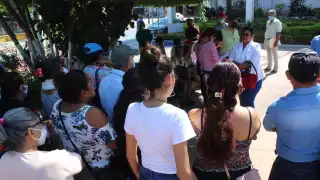 Los integrantes del movimiento en el municipio de Carmen, siempre le han apostado a las pláticas antes de realizar manifestaciones y marchas