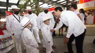 Mauricio Vila se encuentra en Oaxaca para exponer los pueblos mágicos de Yucatán