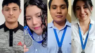 Fernando Valladares, Selmy del Cueto, Eleazar García y Jimena Flores