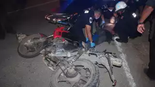 El sujeto fue trasladado al hospital