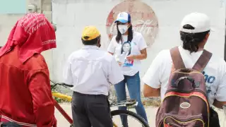Dafne López se perfila como favorita para pintar de azul el distrito VII, en Mérida