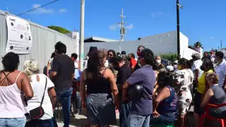 Durante la jornada electoral de este 6 de junio, se registraron largas filas en el municipio de Progreso