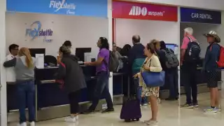 Se registra buena afluencia en el aeropuerto de Mérida
