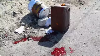 La joven terminó con una herida muy profunda