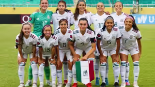 Selección Nacional de México Femenil Sub-17 vence a Guyana con 15 goles a favor