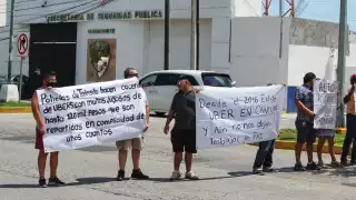 Socios de Uber pidieron a las autoridades de Tránsito en Cancún el poder brindar el servicio de manera libre y sin hostigamientos