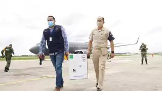 Arriban a Yucatán 149,340 vacunas anticovid sumándose a las  939,645 vacunas aplicadas en el estado