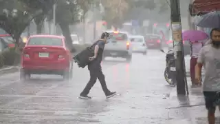 El pronóstico de lluvias fue hecho por el SMN