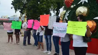 Un grupo de manifestantes continuará con sus protestas