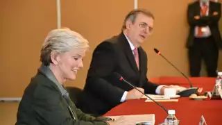 Marcelo Ebrard se reúne con Secretaria de Energía de Estados Unidos