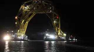 El barco continúa a la deriva cerca de Ciudad del Carmen