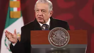 Presidente AMLO en conferencia de prensa