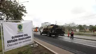 Se repavimentaron en total 10.3 kilómetros del Periférico